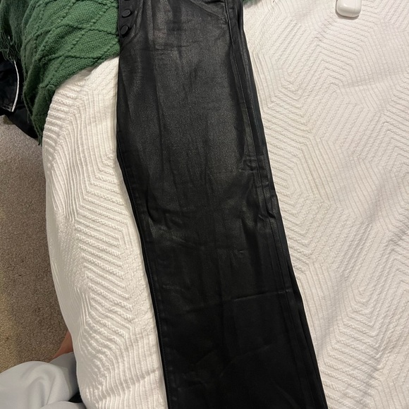 Joe’s Jeans The Callie Leather Coated High Rise Cropped Boot size 27 - Picture 4 of 4